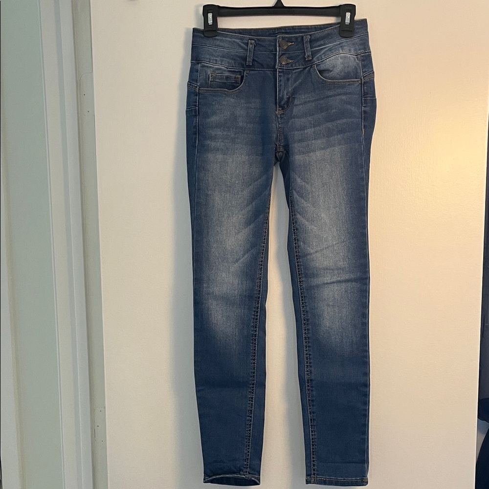 Wax Jean Women's Dark Blue Skinny Jeans